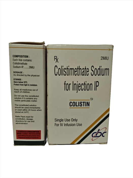 COLISTIN  2 MIU INJECTION