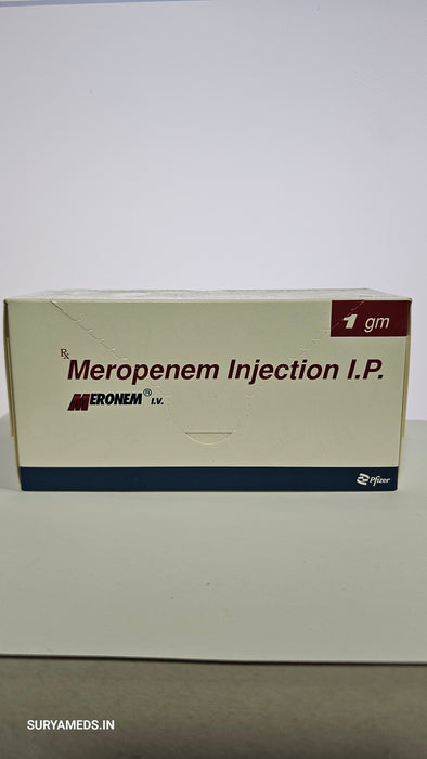 MERONEM 1000 MG INJECTION