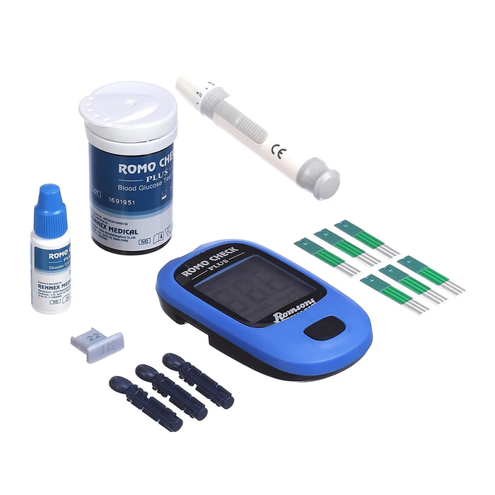 ROMSONS Romo Check Plus Blood Glucometer