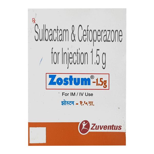 ZOSTUM 1.5 GM INJECTION