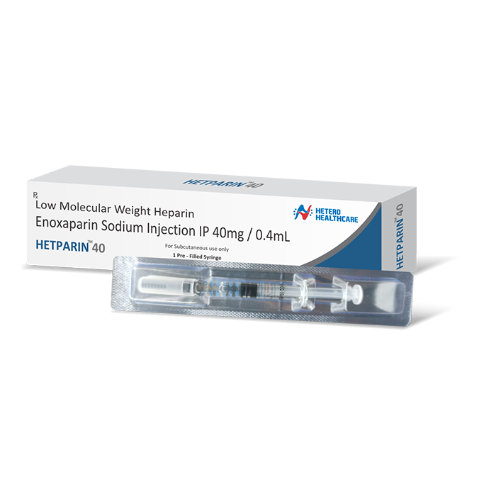 HETPARIN 40MG INJECTION