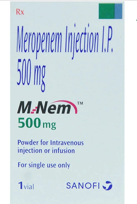 M Nem 500mg Injection